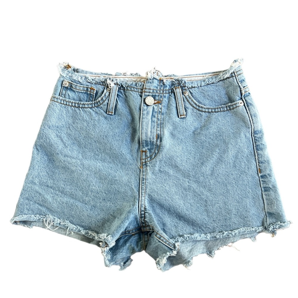 BDG‎ Cotton High Rise Frayed Hem Jean Shorts Size: 25 NWOT